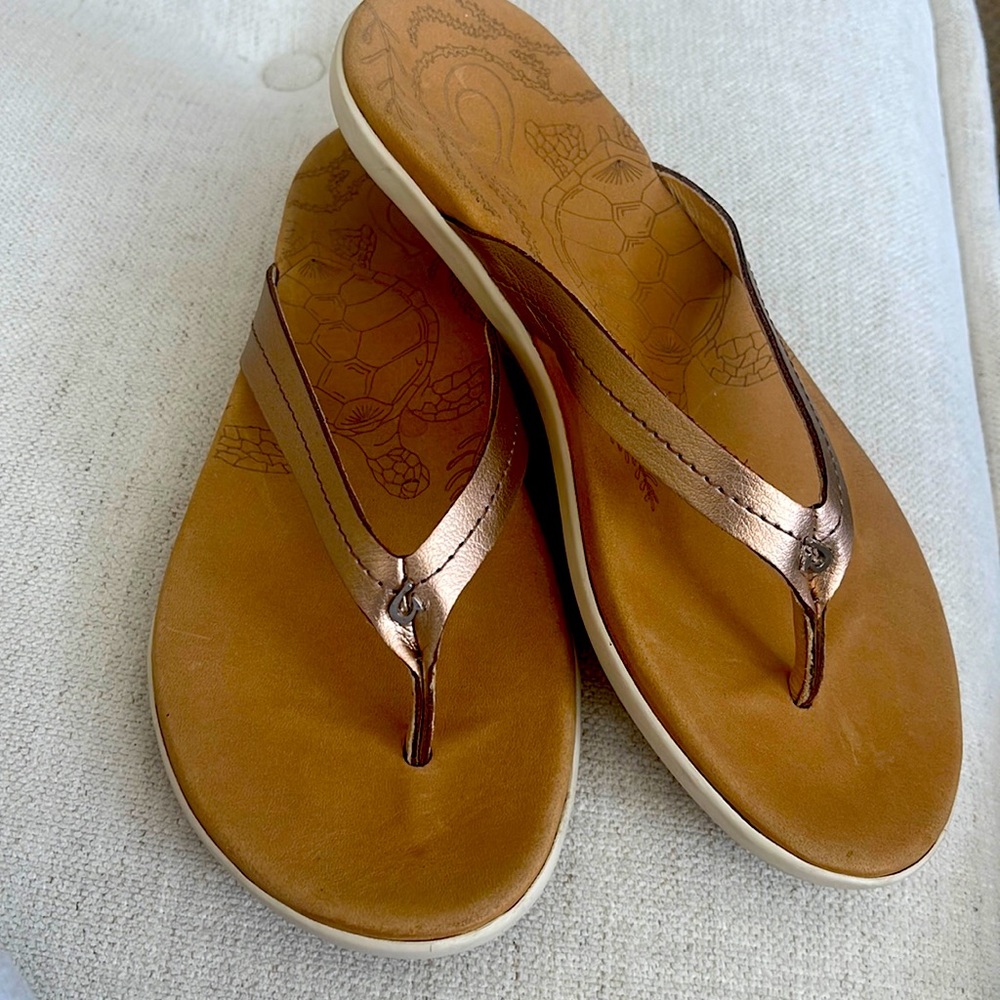 Beach sandals by olukai